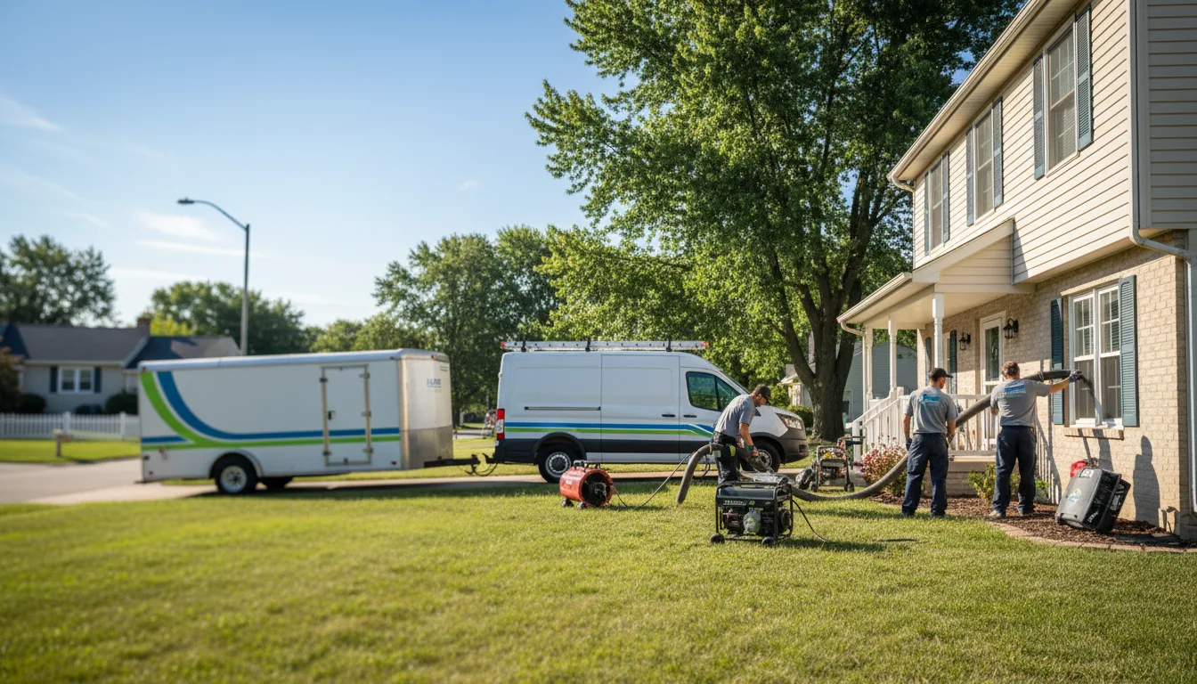 Flooded Basement Restoration And Cleanup With Repair in Springview, NE near me